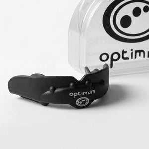 Black Optimum Matrix sports mouthguard, image 3 of 3 - Optimum