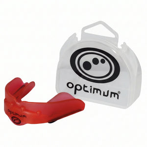 Red Optimum Matrix sports mouthguard, image 1 of 3 - Optimum