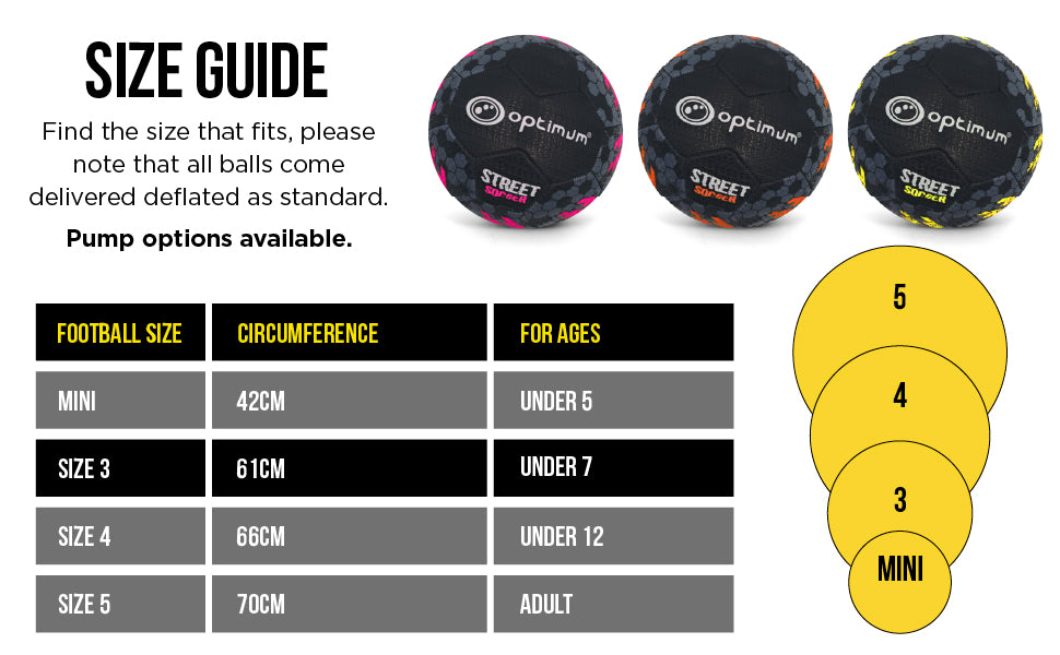 Optimum Street Football, durable tyre-grip all-surface match & training ball feature detail - Optimum