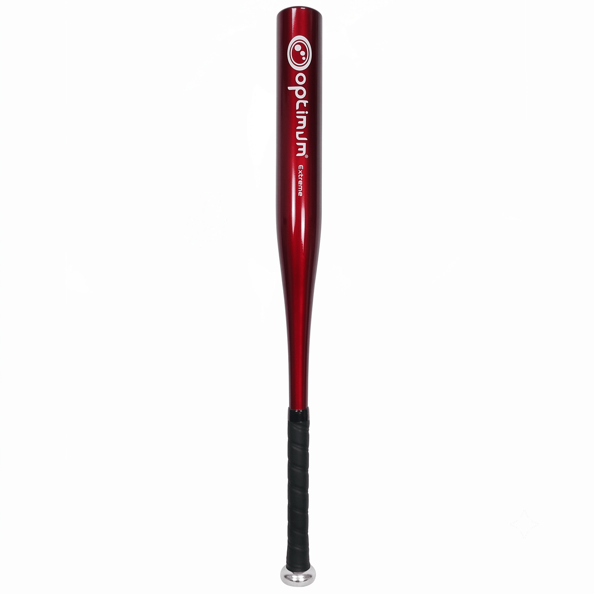 28" Aluminium Baseball Bat - Red, Durable & Lightweight for Performance - Optimum