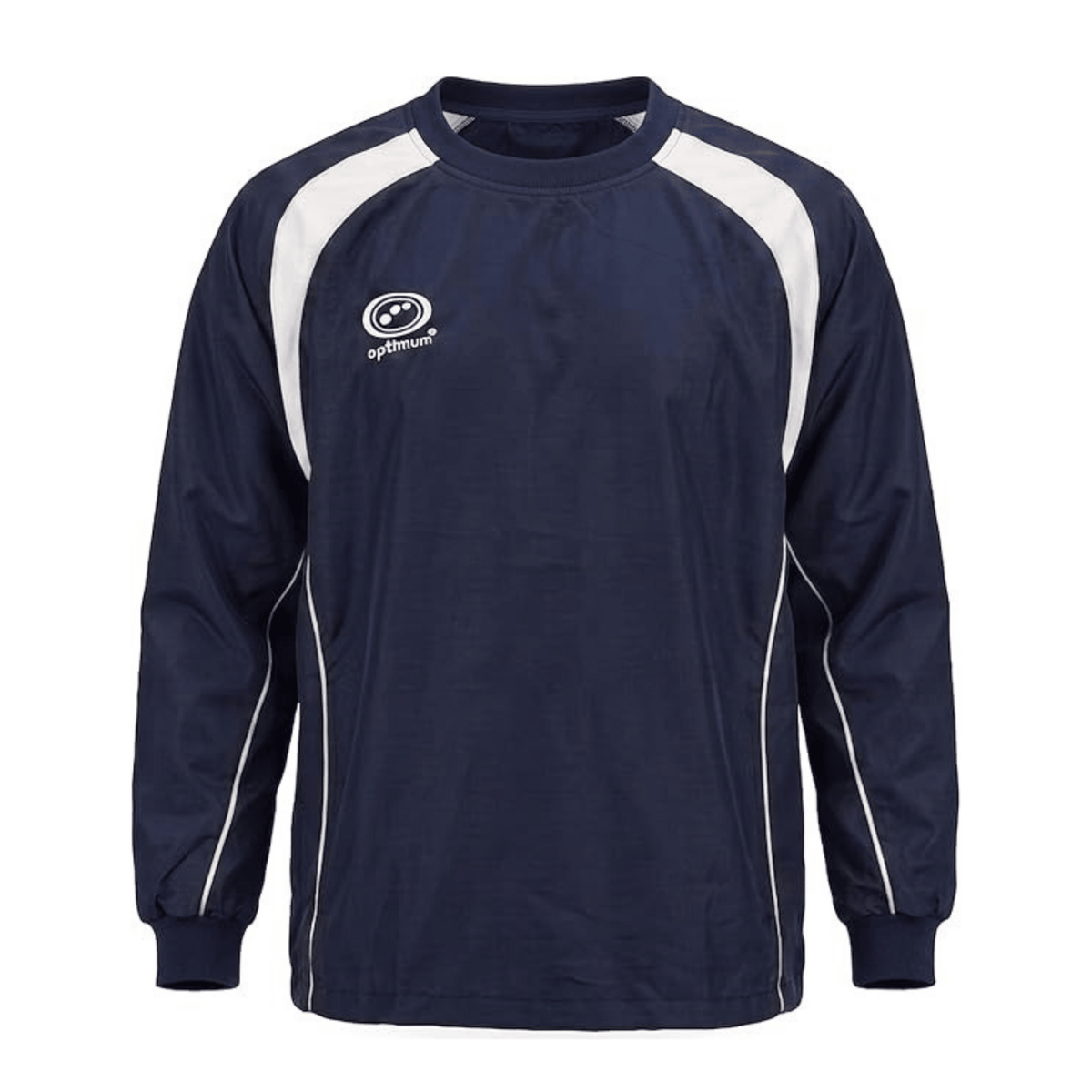 Optimum Blitz windbreaker jacket in navy and white - Optimum Sport