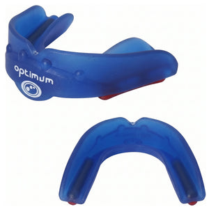 Blue Optimum Matrix sports mouthguard, image 2 of 3 - Optimum