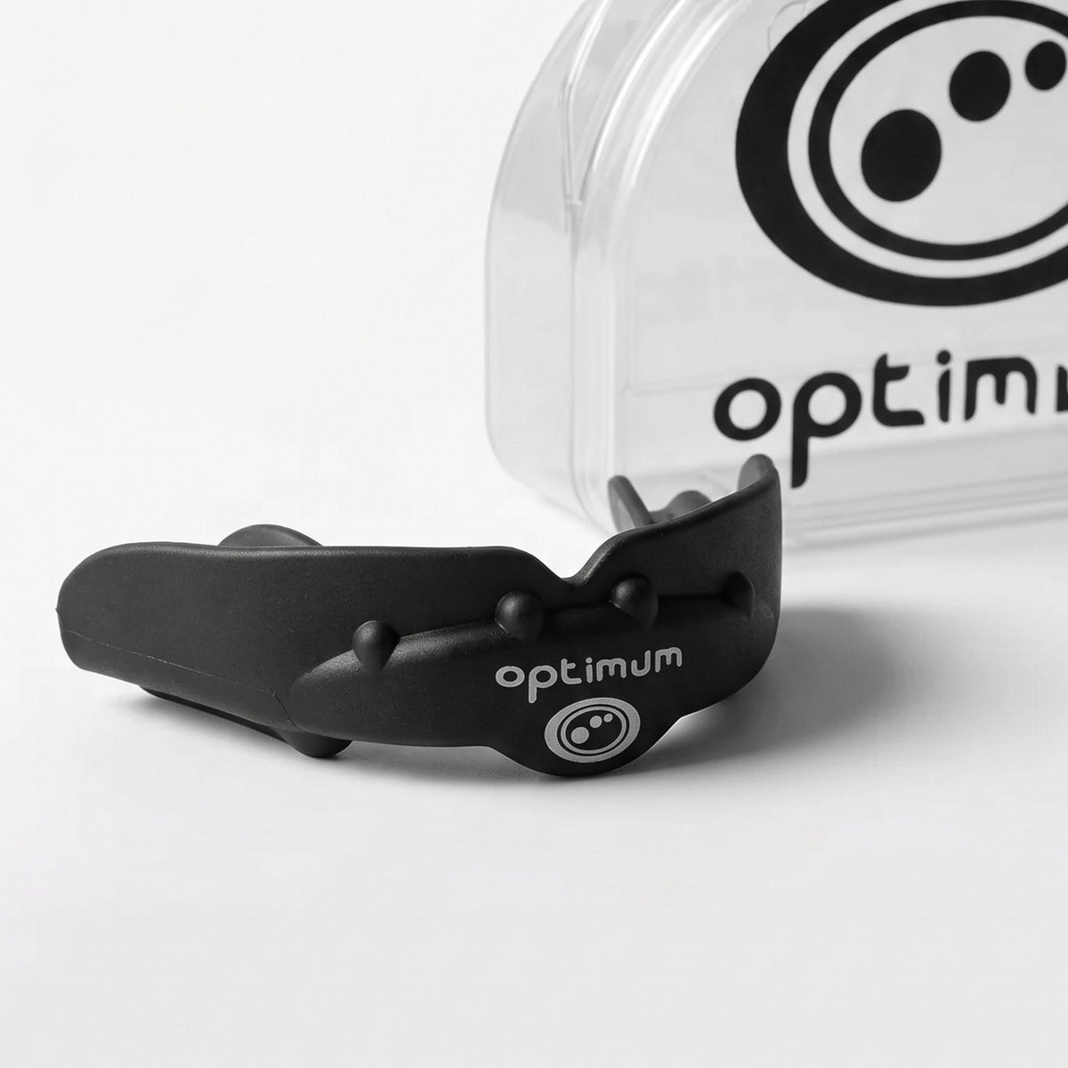 Black Optimum Matrix sports mouthguard, image 3 of 3 - Optimum