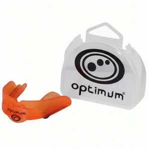 Orange Optimum Matrix sports mouthguard, image 1 of 3 - Optimum