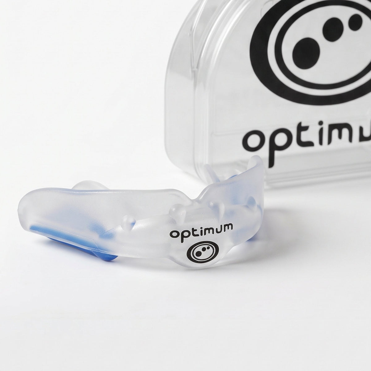 Clear Optimum Matrix sports mouthguard, image 3 of 3 - Optimum