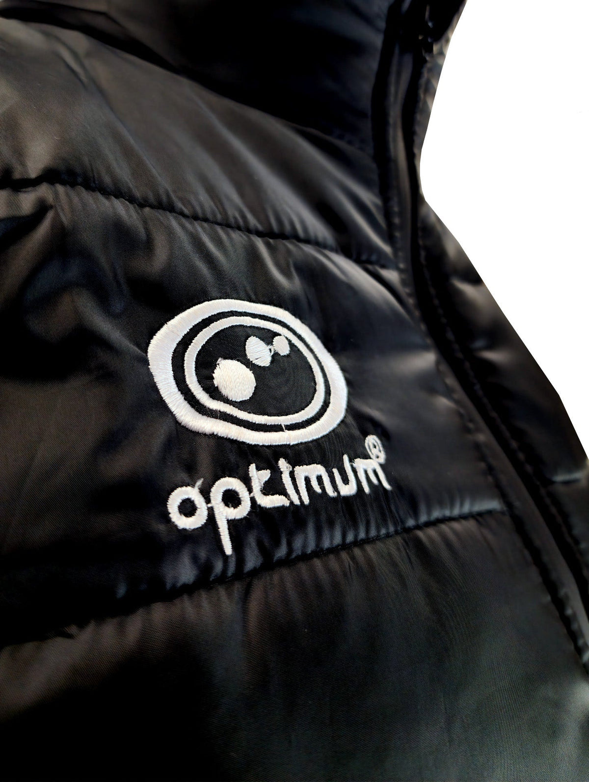 Quilted Puffer Gilet Black – Lightweight Water-Resistant Vest - Optimum
